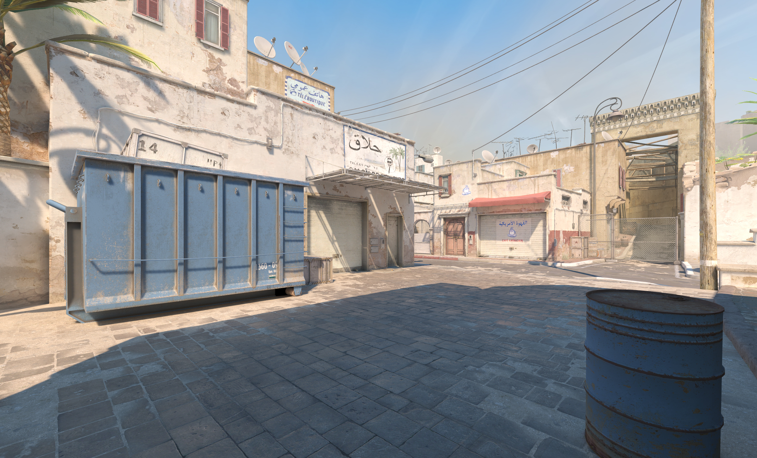 Dust II map background